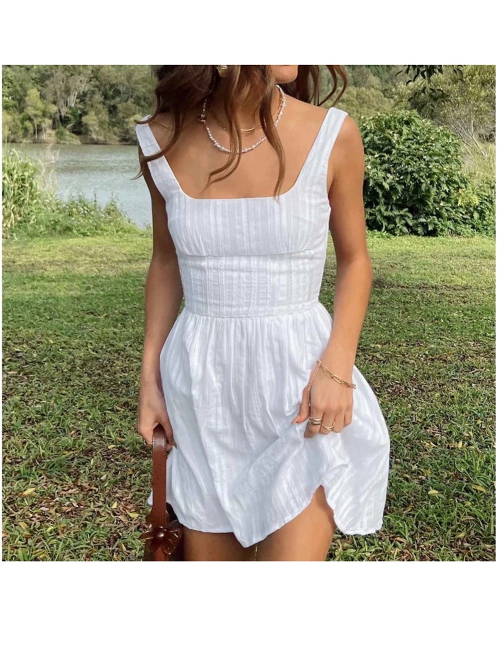 NWT! Lorinda Mini Dress Low Impact